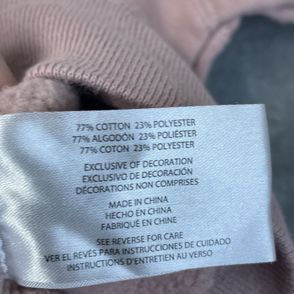 GAP Women's XS Sweatshirt Pink e0581 - Picture 4 of 7